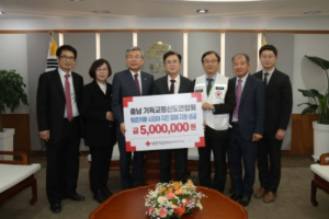 충남기독교평신도연합회 지진피해 지원 성금 기탁