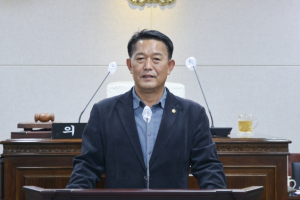 제302회 홍성군의회 임시회, 신동규 의원 5분 자유 발언