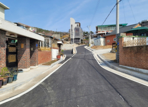예산군, 예산읍 예산여고(후문) 도시계획도로 개설 완료